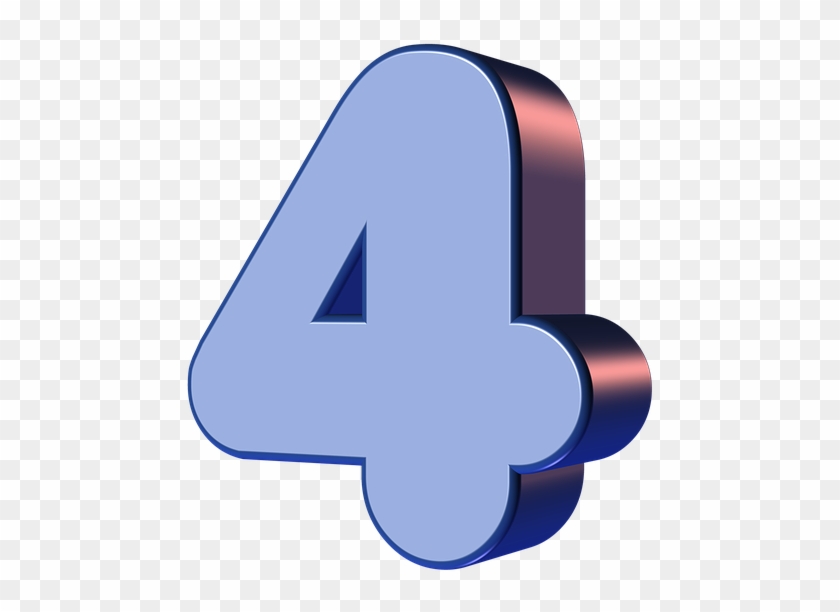 Number Four 4 - Animasi Angka 4 #1649470