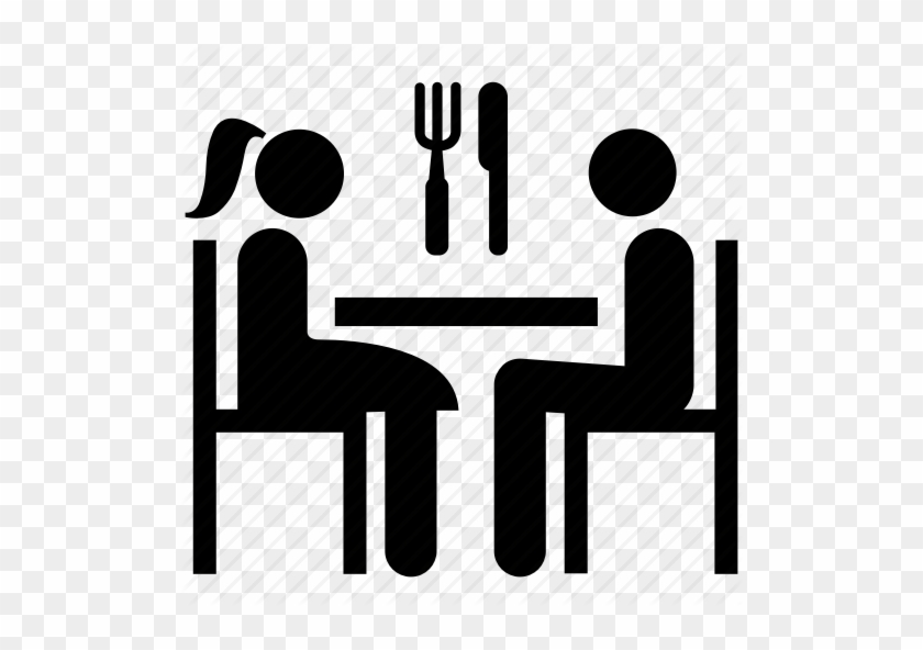 Date Dining Meal Restaurant - Eating In Restaurant Icon #1649557