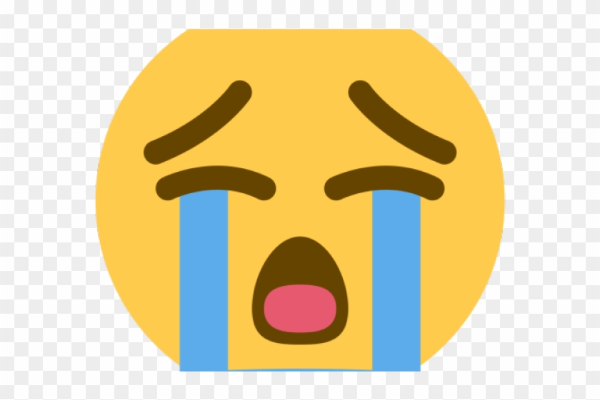 Crying Emoji Clipart Sad Face - Imagenes De Emojis Llorando #1649748