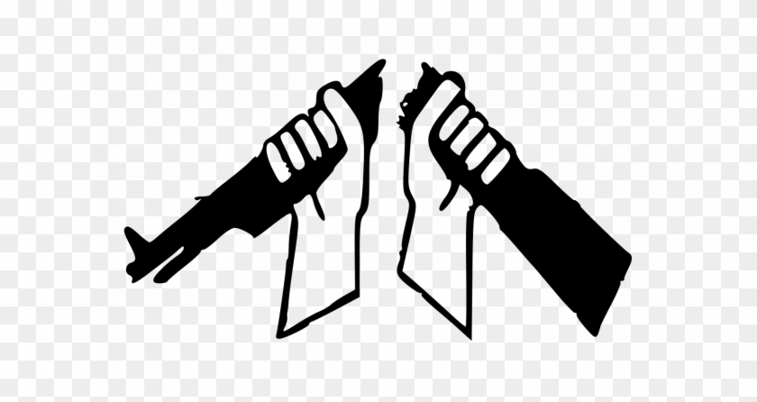 British Author And Social Commentator H - Broken Rifle Peace Symbol #1649883