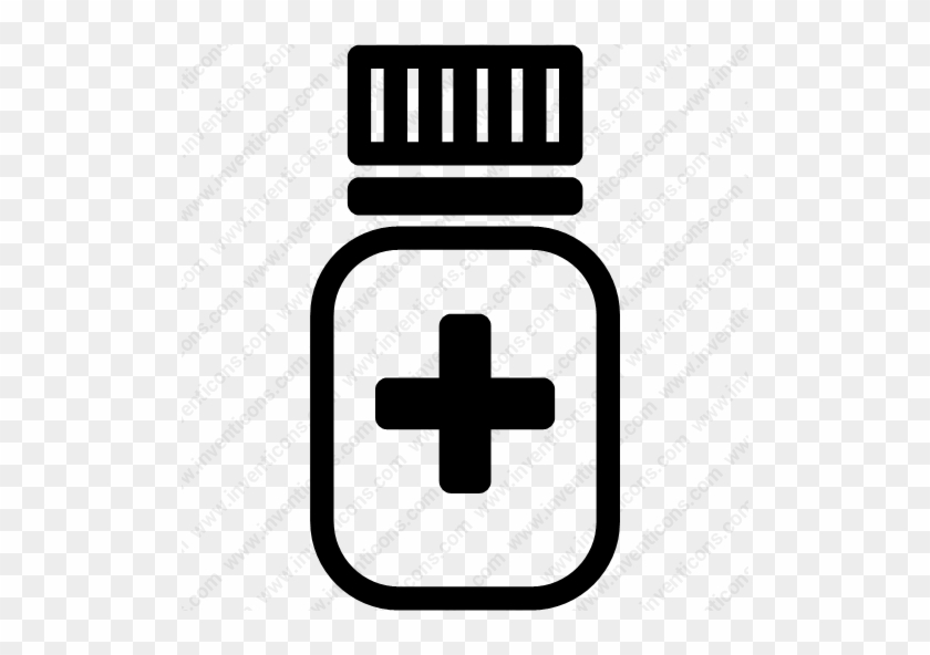 Medicine Bottle - Cross #1649998