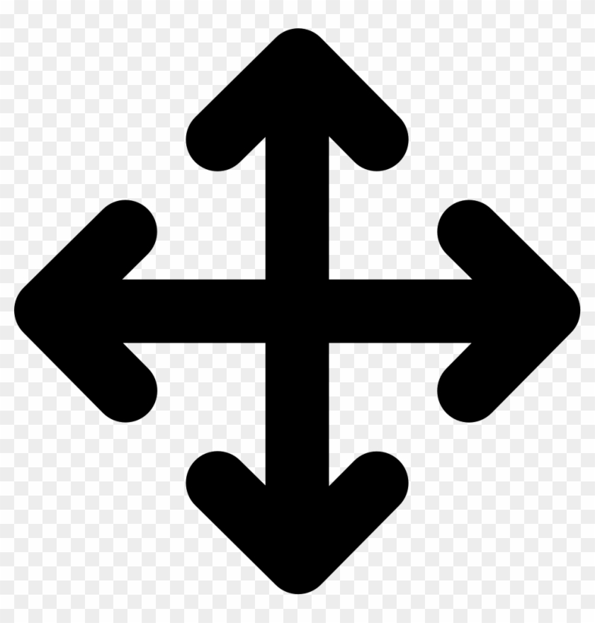 Four Grouped Arrows Button To Move Svg Png Icon Free - Move Icon Svg #1650037