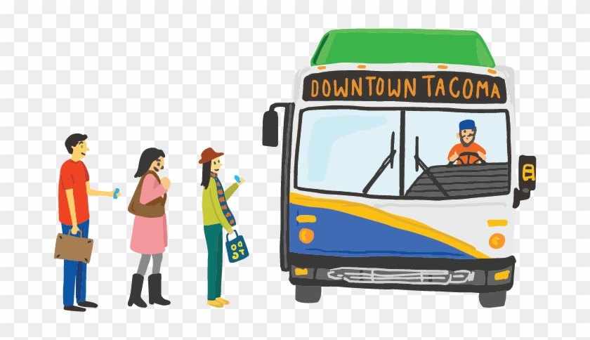 City Bus Cartoon Front #1650121