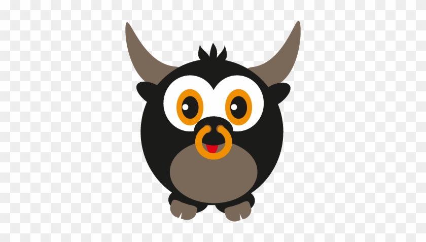 Animals Roly Poly Messages Sticker - Cartoon #1650867