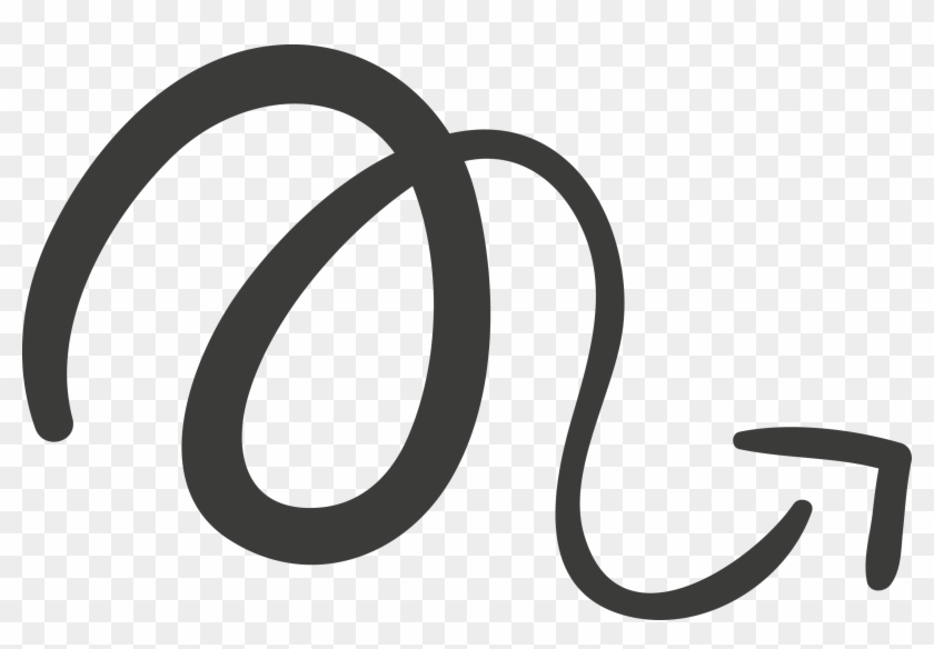 Freeuse Arrow Curve Euclidean Curved Diagram Transprent - Flecha Con Curvas Png #1650901