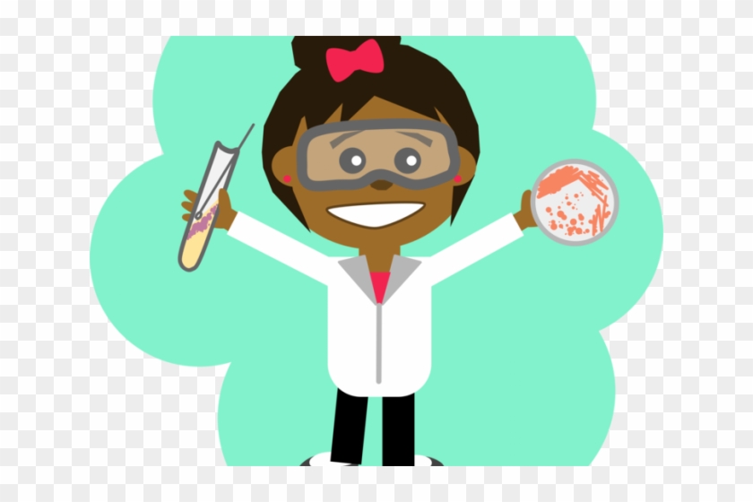 Microscope Clipart Math Science - Science Cartoon Transparent Png #1651249