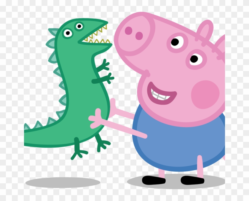 Peppa Pig Pictures To Download Free Peppa Pig Partner - Peppa Pig George With Dinosaur #1651439
