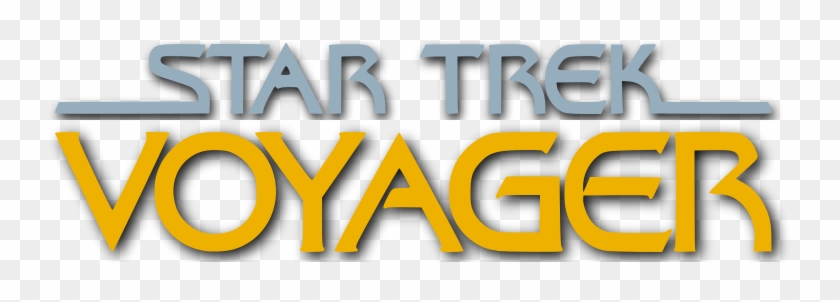 Star Trek Voy Logo - Star Trek Font Clipart #1651533