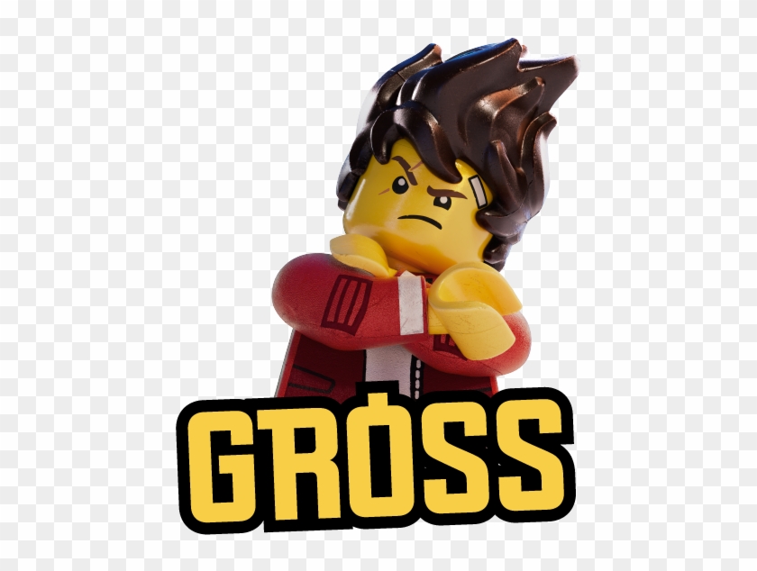 Warner Bros Ninjago Messaging Sticker - Lego Ninjago Movie Cole #1652291