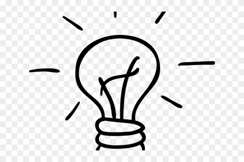 Rider Clipart Motorcycle Man - Drawn Light Bulb Png #1652416