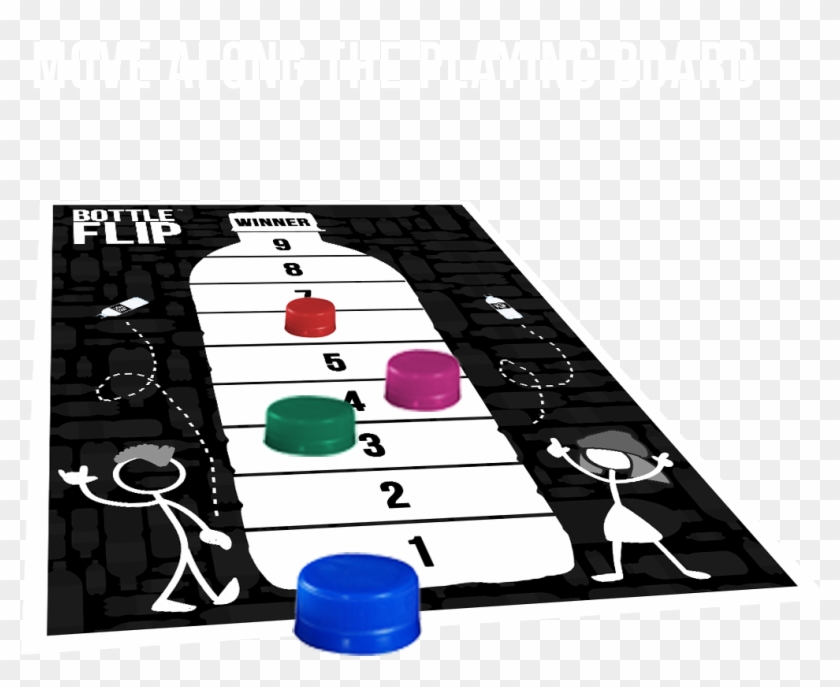 Bottle Flip Board Game - Flip The Bottle Games #1652451