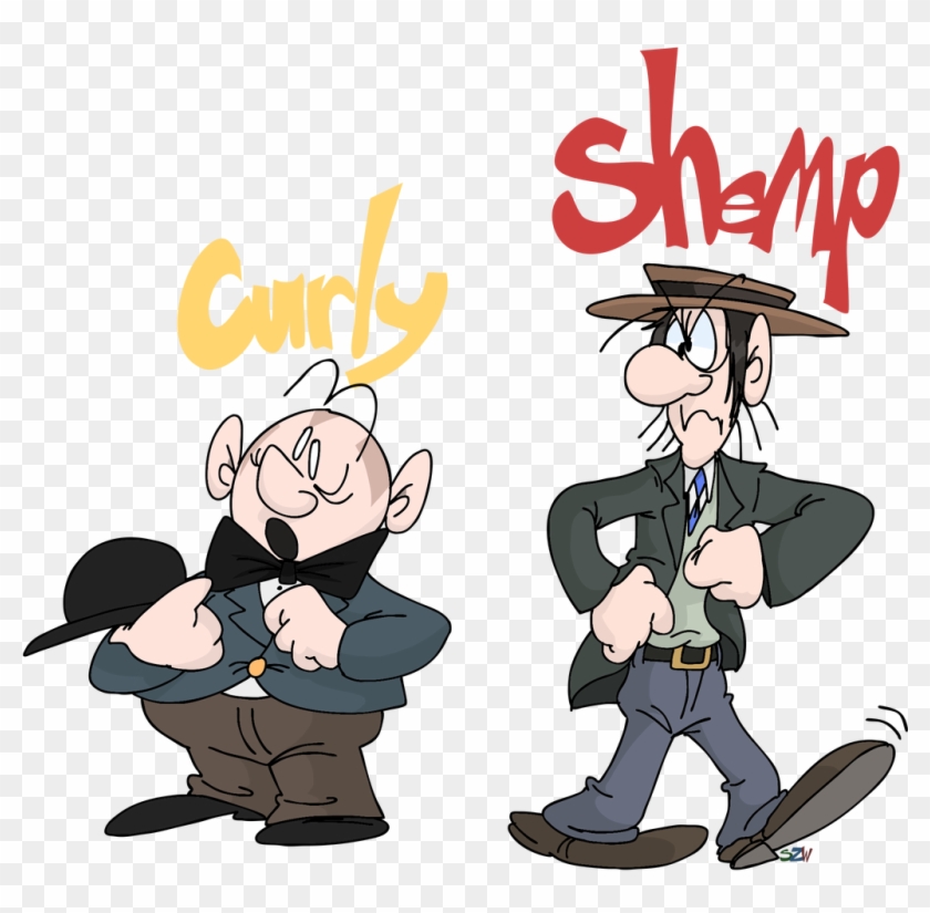 Curly And Shemp By Superzachbros123 Curly And Shemp - Cartoon #1652743