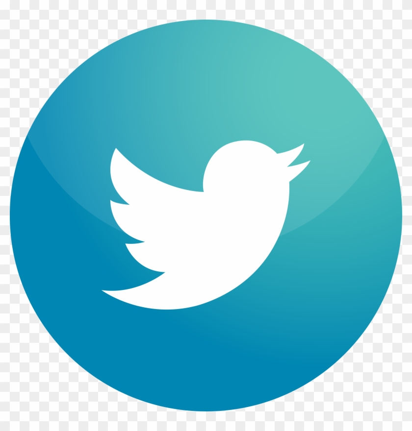 Social - Blue Twitter Icon Png #1652810