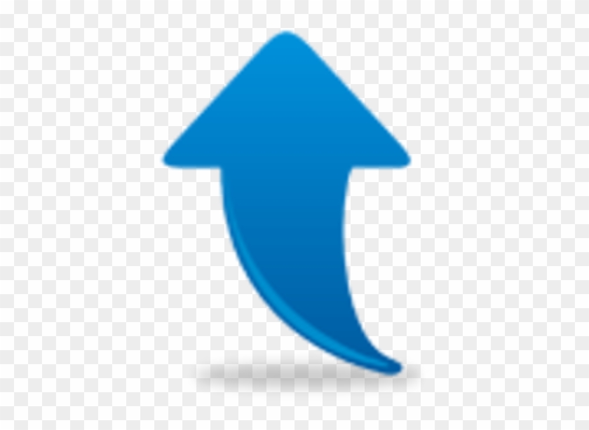 Blue Arrow Up Image - Crescent #1653137