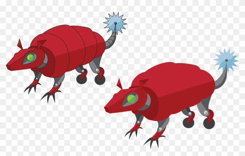 Designed Some Characters For A Video Game About Robot - Star Shapes Clip Art #1653325