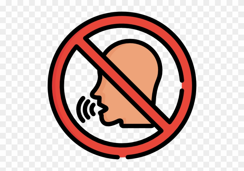 Silence Free Icon - No Food Icon #1653660