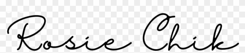 Rosie Chik Sig - Calligraphy #1654466