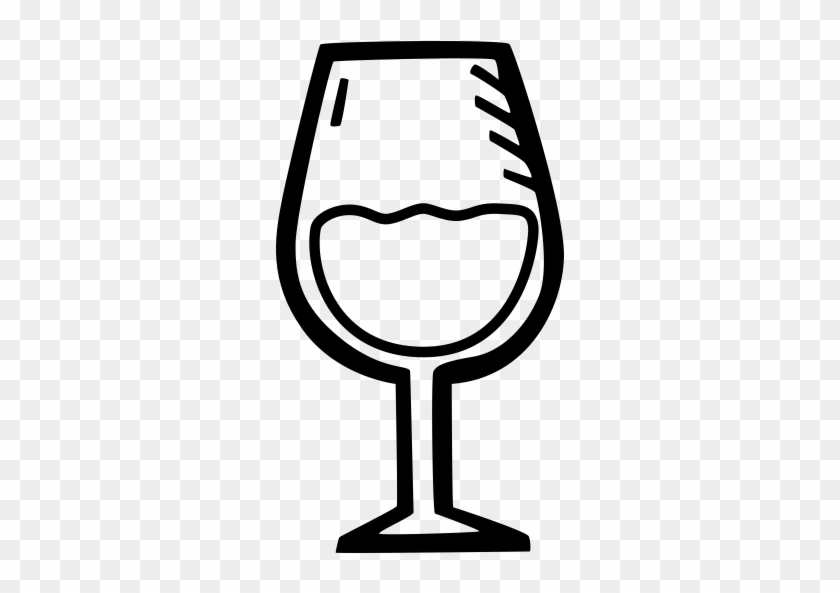 New Year's Hand Drawn - Alcoholic Drink #1654586