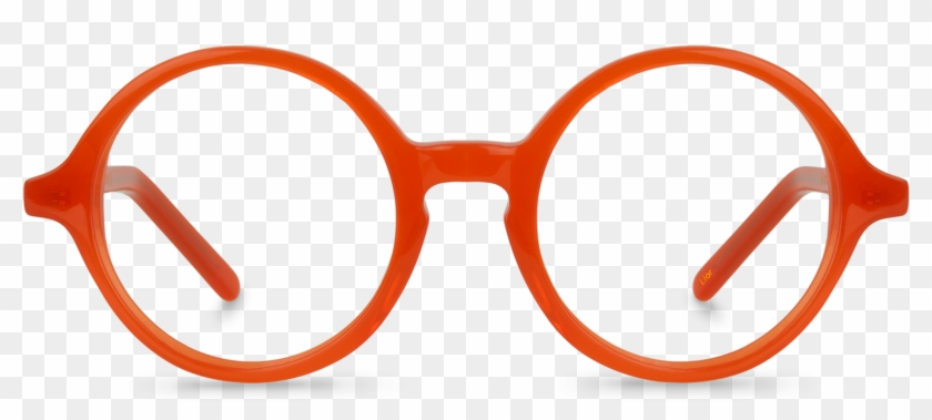 Spectacles Clipart Red Glass - Lunettes Femme Rondes Rouge #1655524