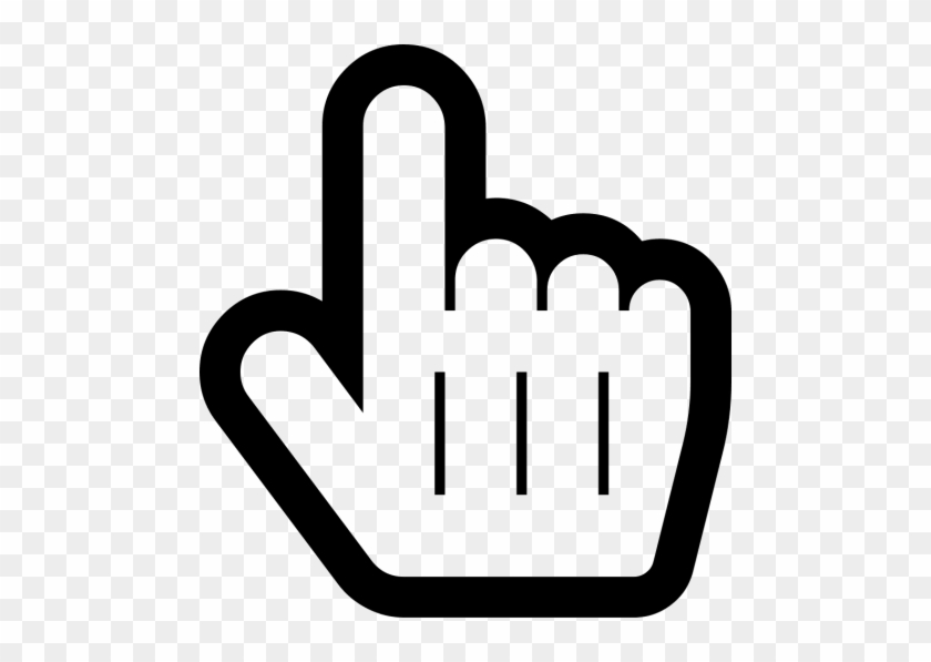 Download Hand Mouse Cruiser Png Images Background - Mouse Hand Icon Svg #1655772
