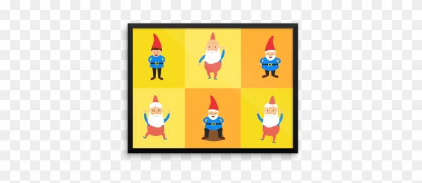 Gnomes Framed Poster - Cartoon #1655788