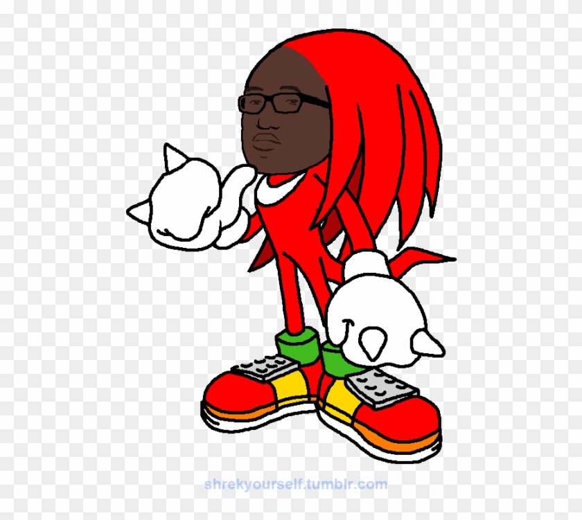 Hannibal The Hedgehog - Knuckles Sonic Adventure Png #1655810