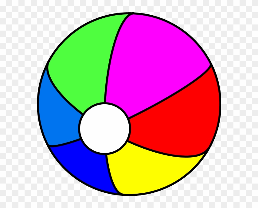 Playing Beach Ball Clipart - Clip Art Beach Ball #254508