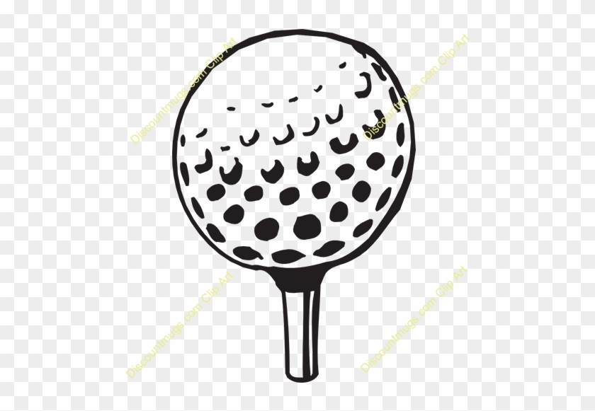 Golf Ball Clip Art - Golf Ball And Teeclipart #254990