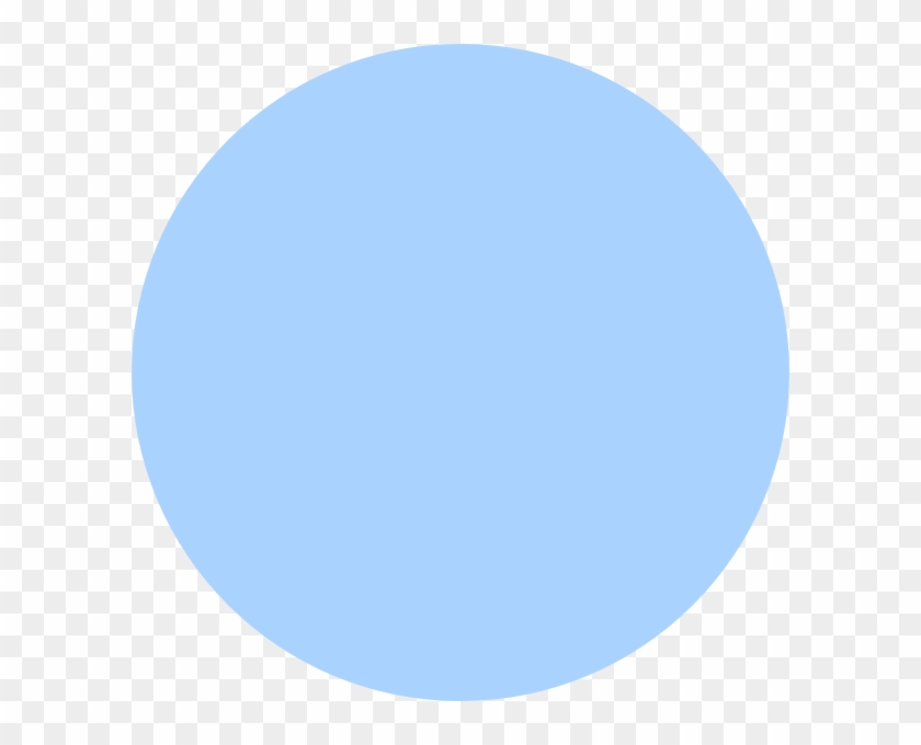 Transparent Light Blue Circle #255005