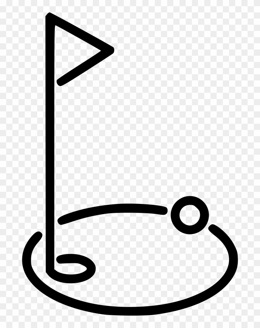 Golf Flag Green Ball Comments - Golf #255144