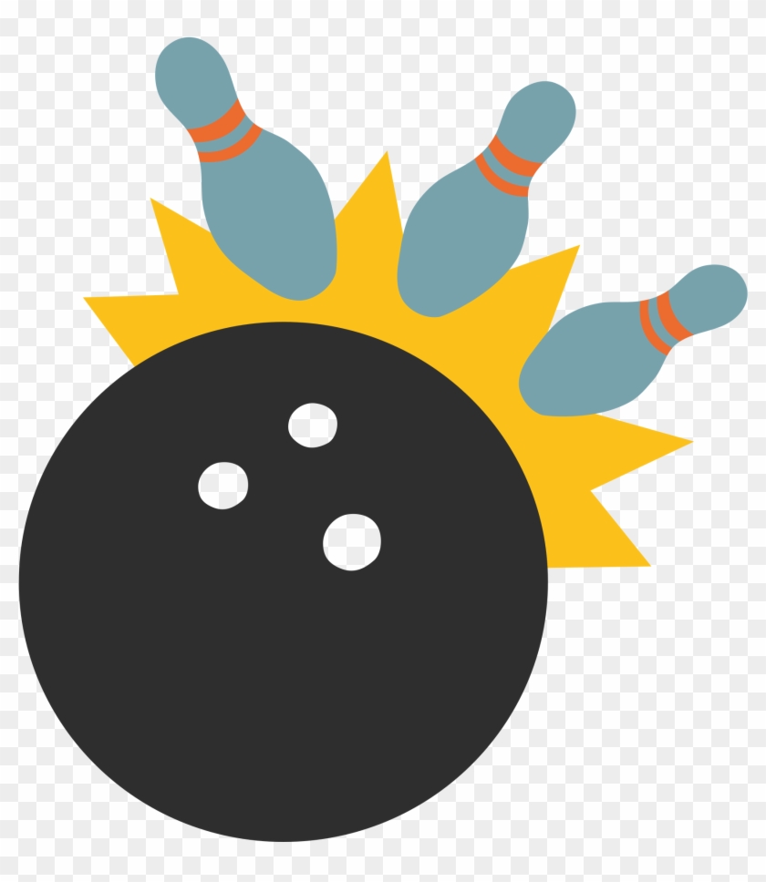 File - Emoji U1f3b3 - Svg - Bowling Emoji #255322