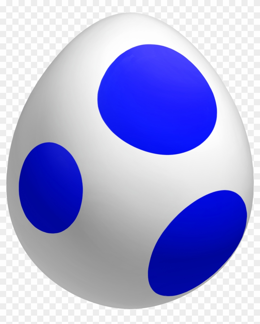 Blue Yoshi Egg - Blue Yoshi Egg #255534