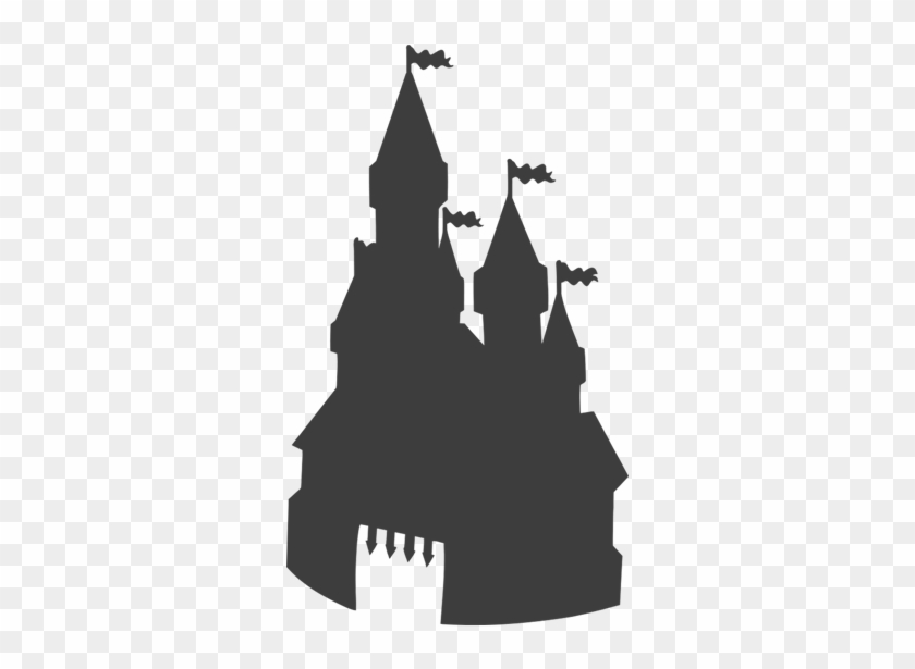 Towering Fantasy Castle Wall Decal Â€“ Easy Decals - Castle Silhouette #255837