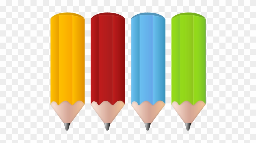 Cartoon Coloured Pencils - Pencils Icon #255909