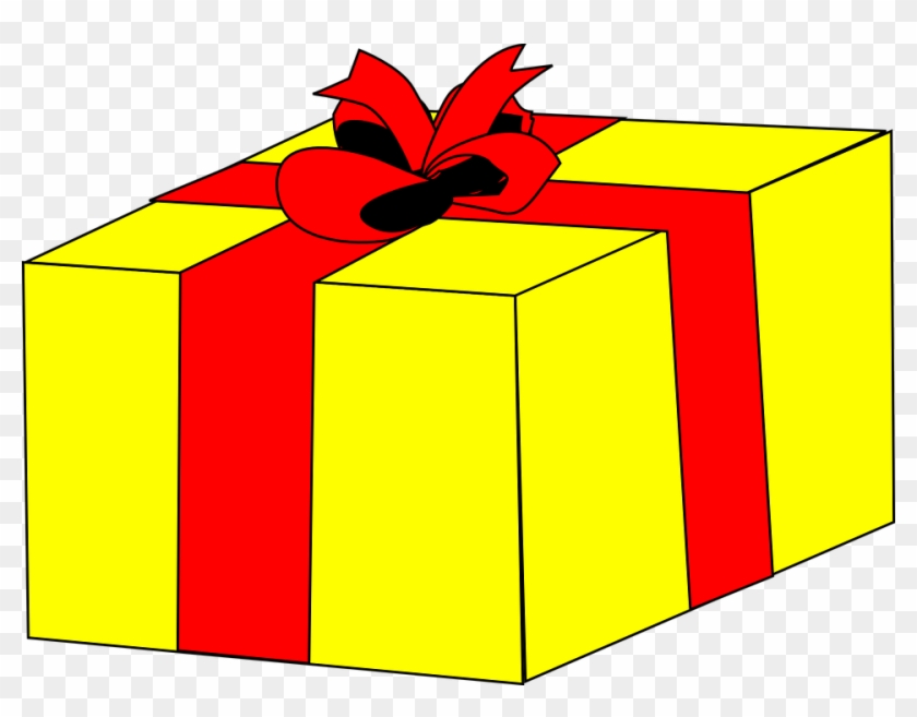 Gift Clipart Object - Yellow Objects Clip Art #256008