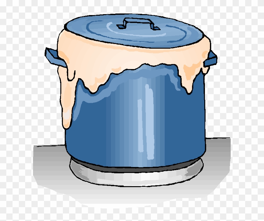 Families Living Well - Pot Boiling Over Clipart #256167