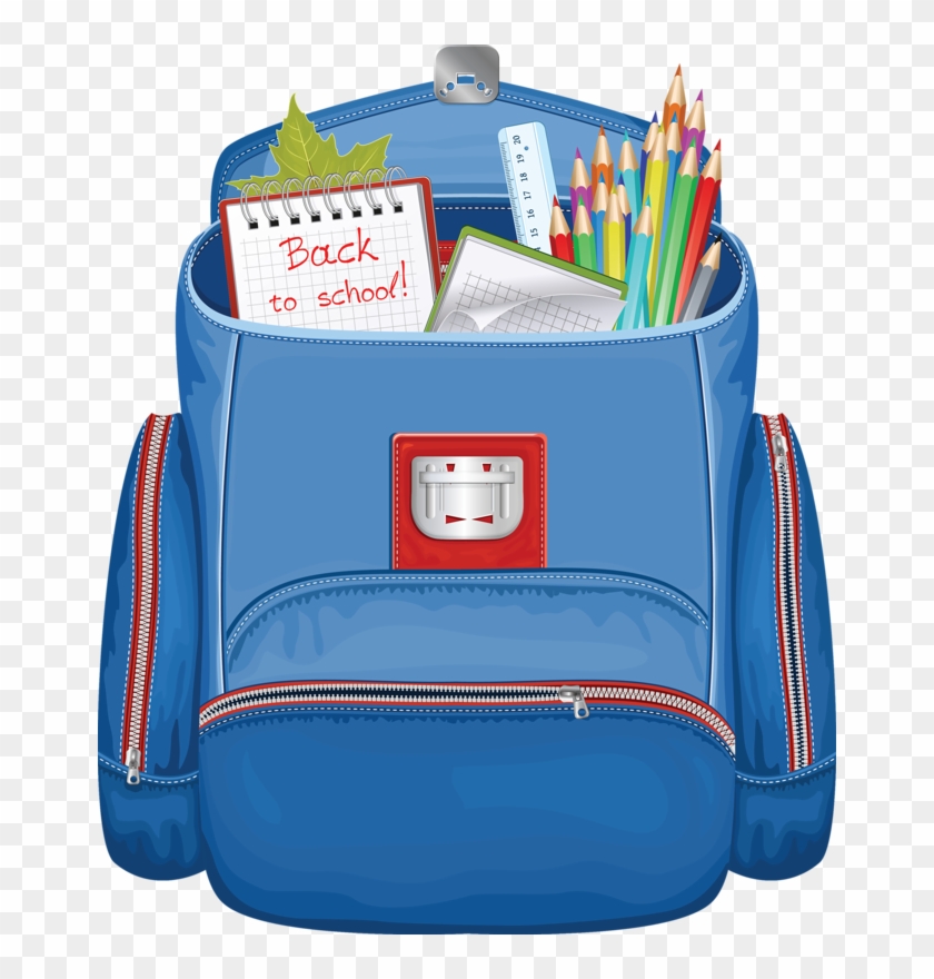 Портфель - Pencil Case In The Bag Clipart #256881