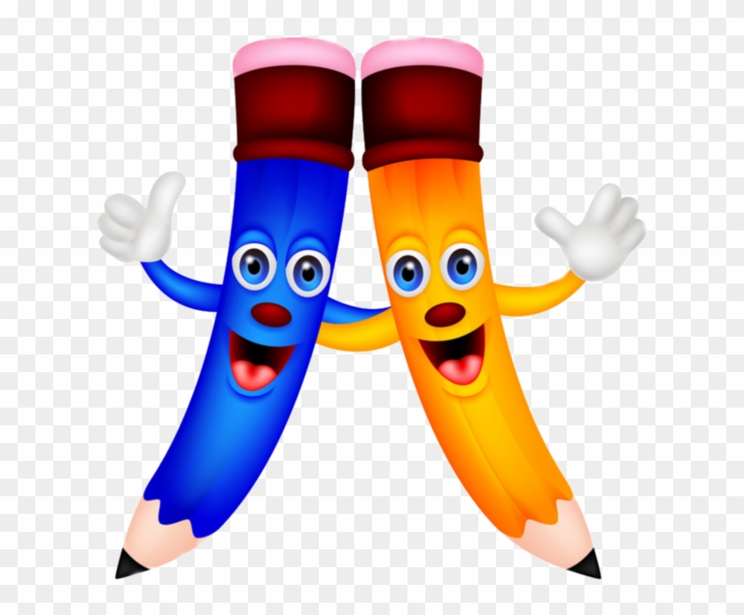 Crayons Stylos - Page - Cartoon Pictures Of Pencil #256935