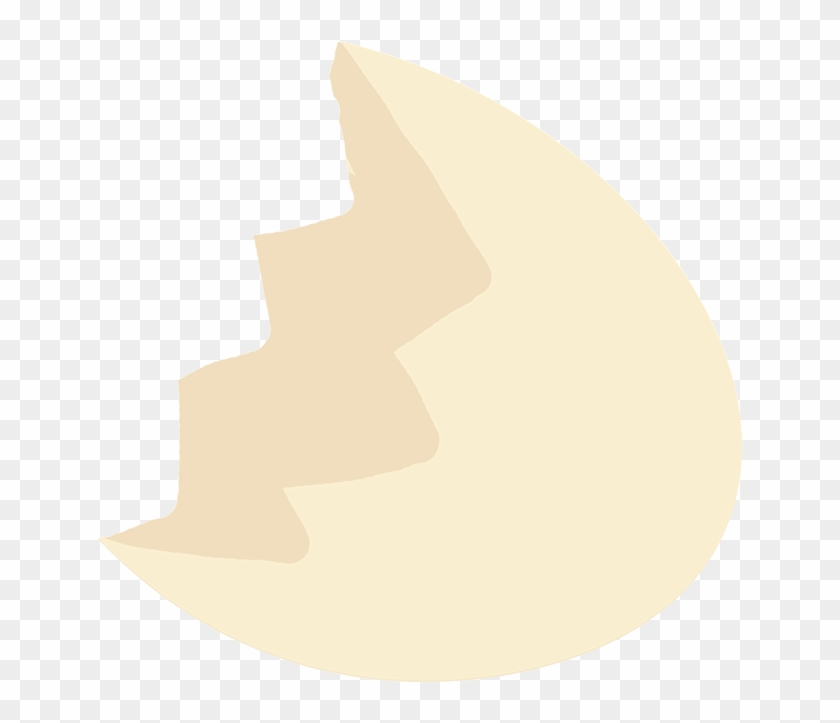 Broken Egg Shell Clipart - Egg Shell Transparent Background #256945