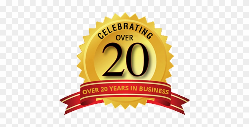 Celebrating 20 Years Logo #1656366