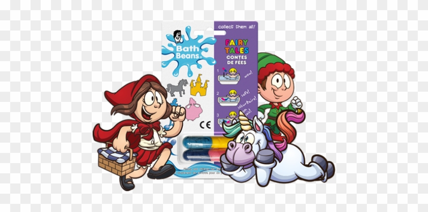 Fairy Tales Bath Beans - Vector Nhân Vật Cổ Tích #1657133