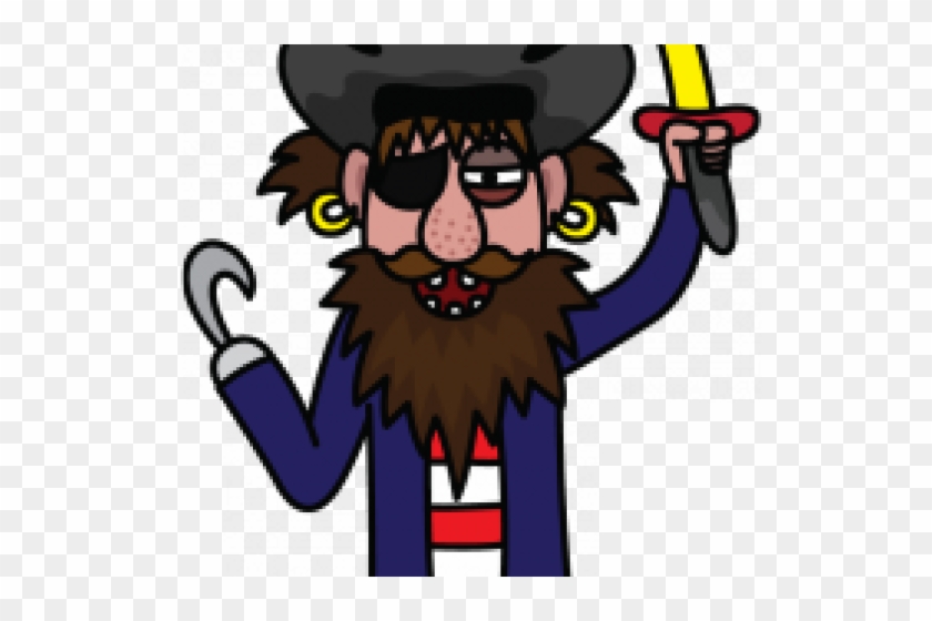 Drawn Pirate Step By Step - Cartoon #1657178