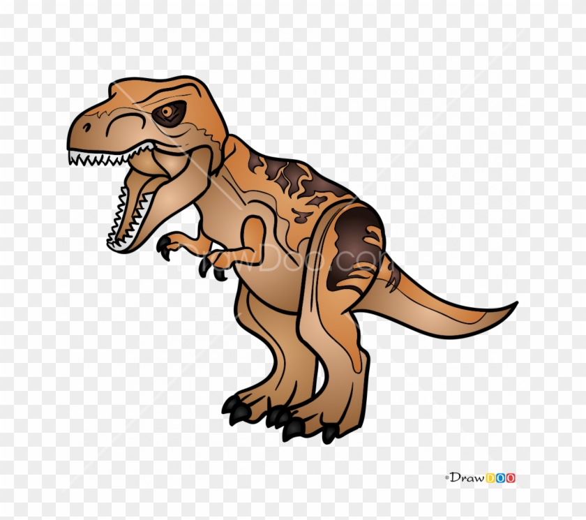 665 X 665 1 - Draw Lego Jurassic World #1658142