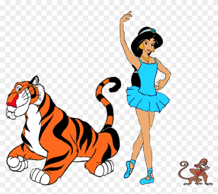 Princess Ballerina Clipart At Getdrawings - Rajah From Aladdin #1658609
