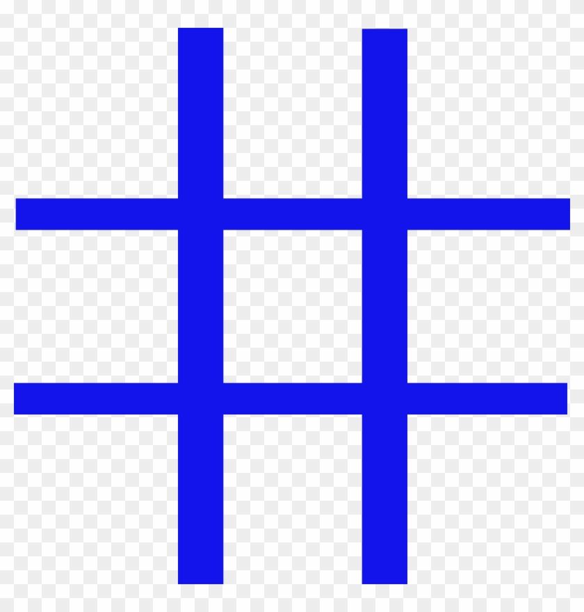 Grid Clipart Tic Tac Toe - Tic Tac Toe Sprites #1658886