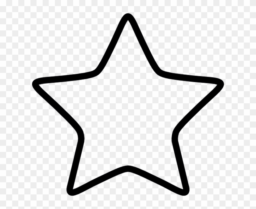 Computer Icons Five Pointed Transprent Fivepointed - Shapes Coloring #1659007
