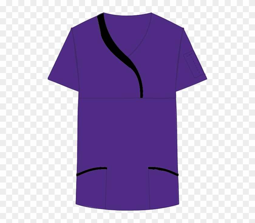 Ladies Sculpted Scrub Top - Active Shirt #1659347