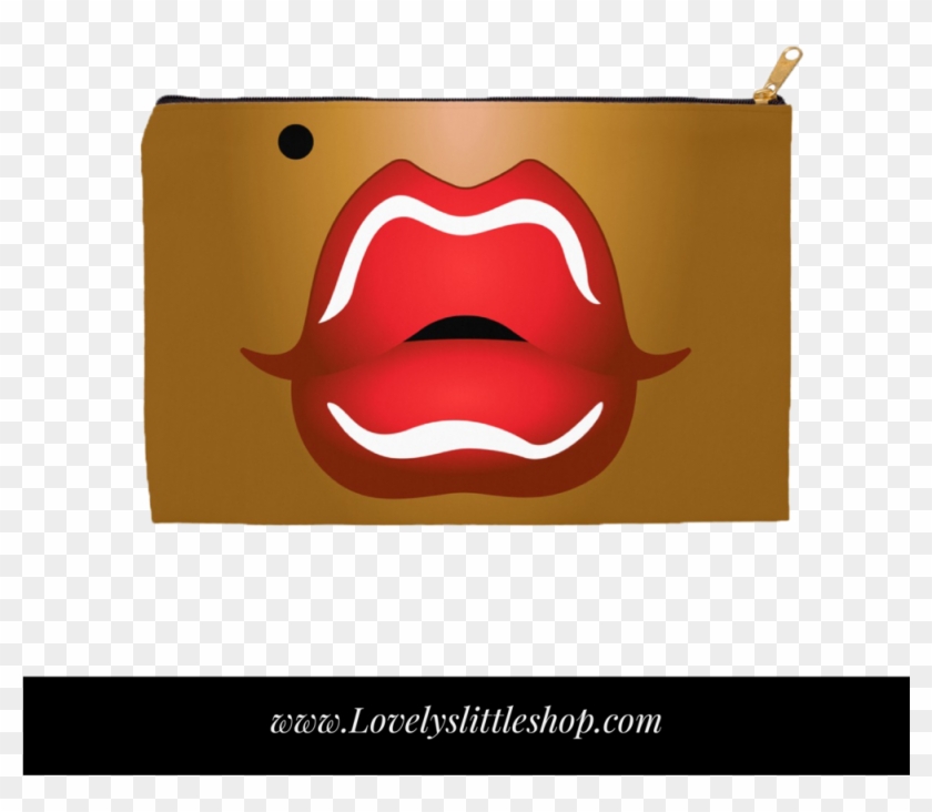 Red Kiss Kiss Make-up Bag - Red Kiss Kiss Make-up Bag #1660011