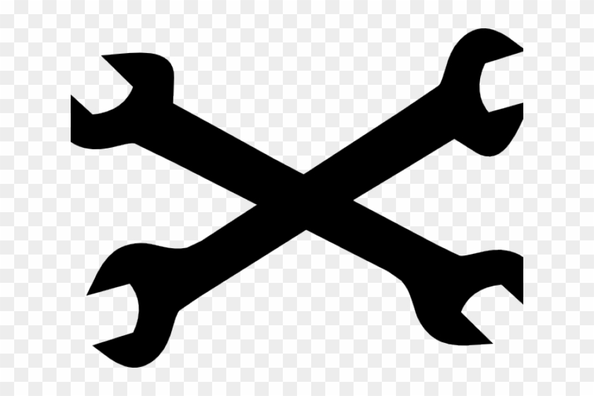 Spanner Clipart Technical - Clip Art Red Wrench #1660416