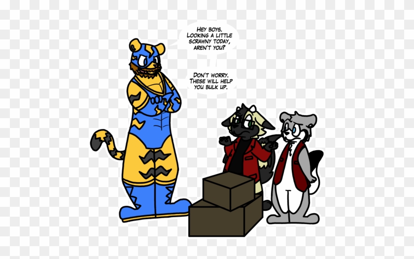 Wrestler Transformation - Part - Cartoon #1660829